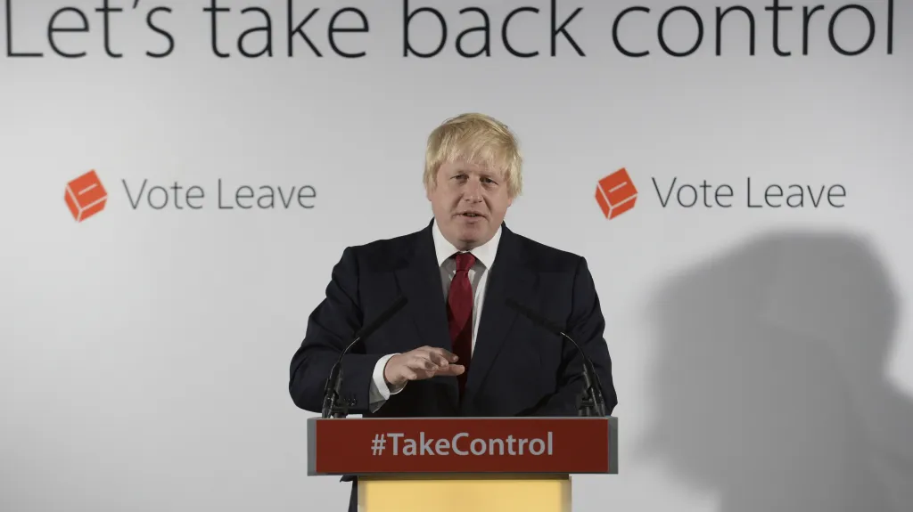 Londýnský exstarosta Boris Johnson