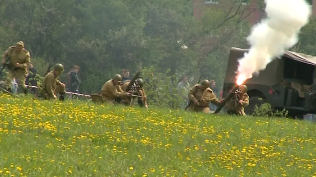 Rekonstrukce bitvy o Strání