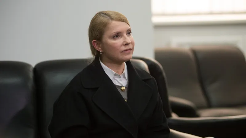 Julija Tymošenková ve východoukrajinském Doněcku