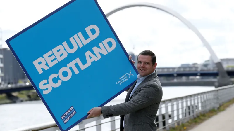 Šéf skotských konzervativců Douglas Ross