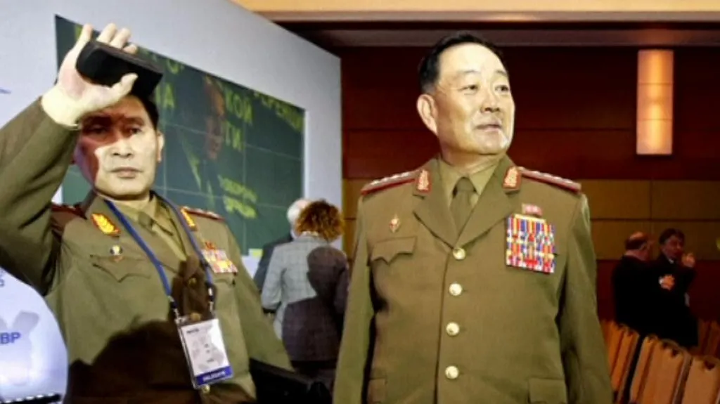 Severokorejský ministr obrany Hjon Jong-čol