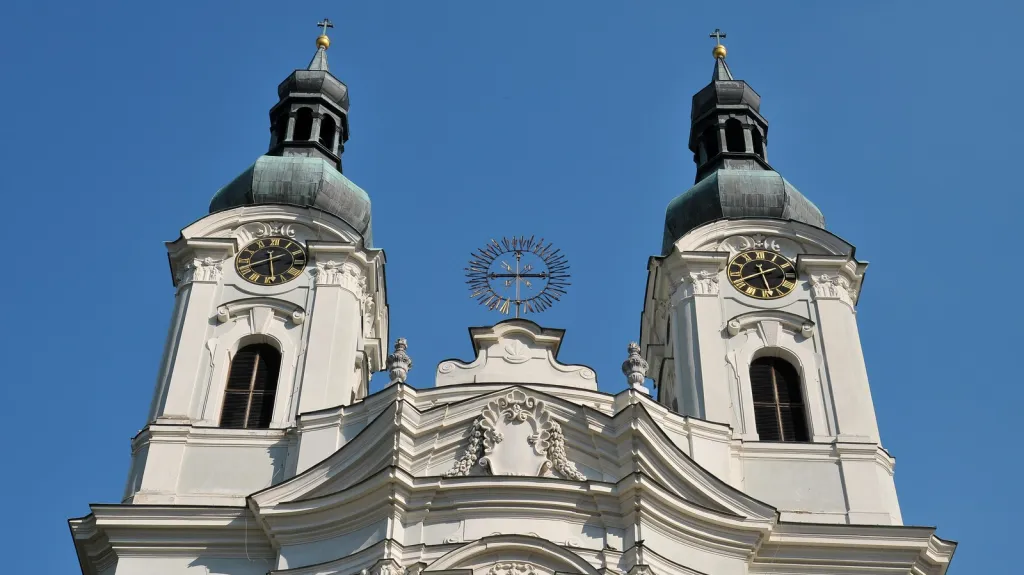 Barokní kostel v Karlových Varech