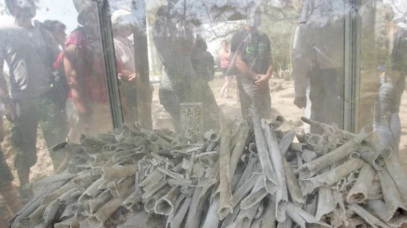 Muzeum genocidy v kambodžské metropoli Phnompenhu