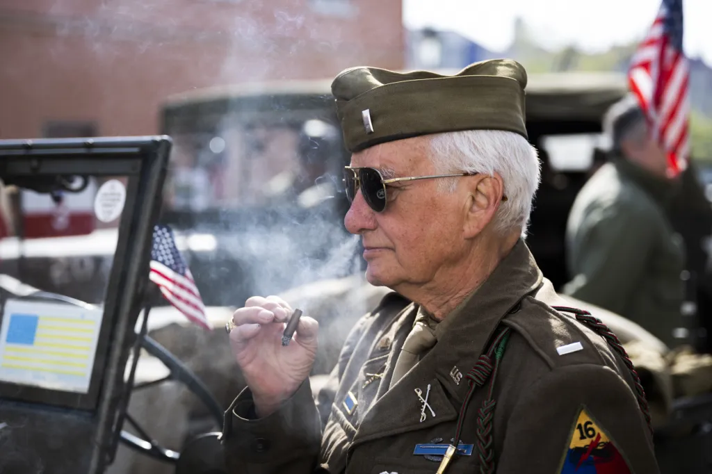 Konvoj osvobození připomněl v Praze konec druhé světové války