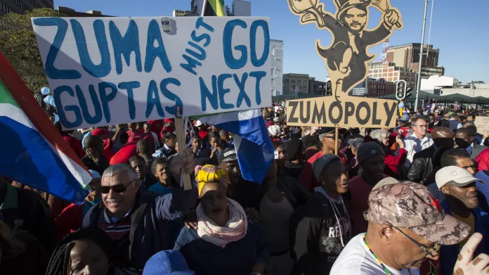 Demonstrace proti Zumovi
