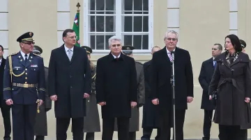 Inaugurace Miloše Zemana