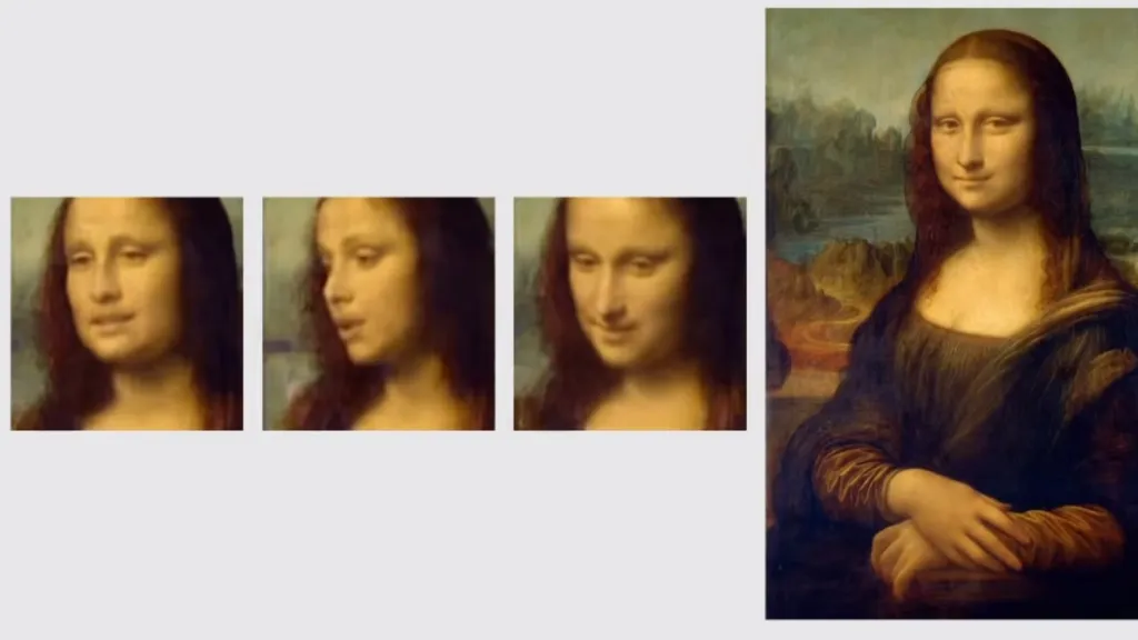 Rozpohybovaná Mona Lisa