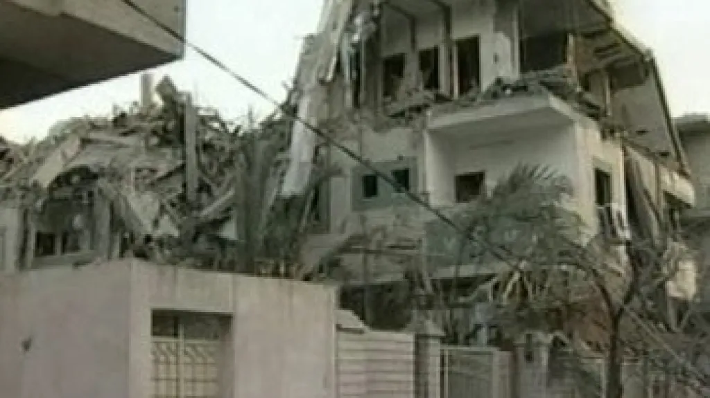 Izraelské útoky v Gaze