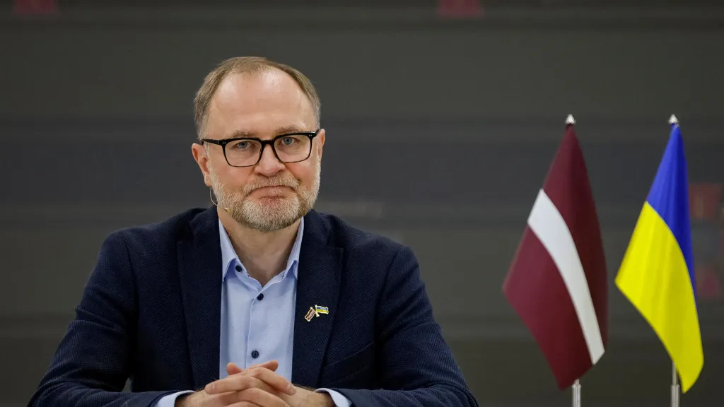 Bývalý lotyšský ministr obrany Andris Sprúds