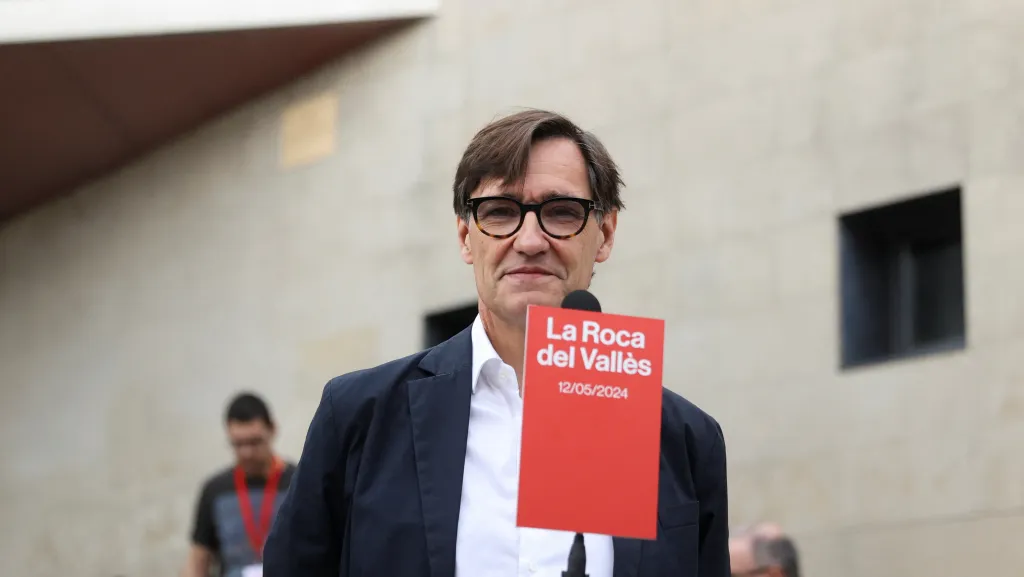 Předseda Strany katalánských socialistů Salvador Illa