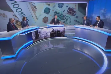 Hosté Událostí, komentářů debatovali o finanční podpoře Ukrajiny