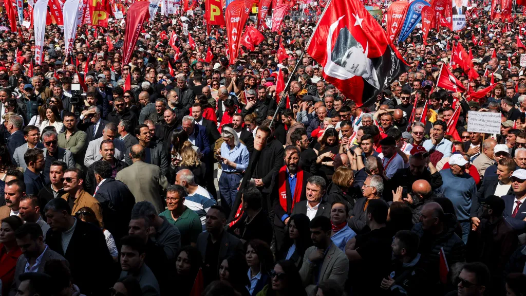 Demonstrace v Istanbulu