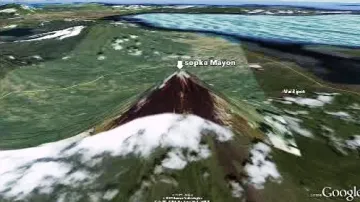 Filipínská sopka Mayon
