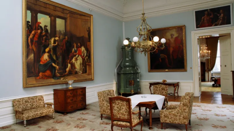 Interiéry židlochovického zámku