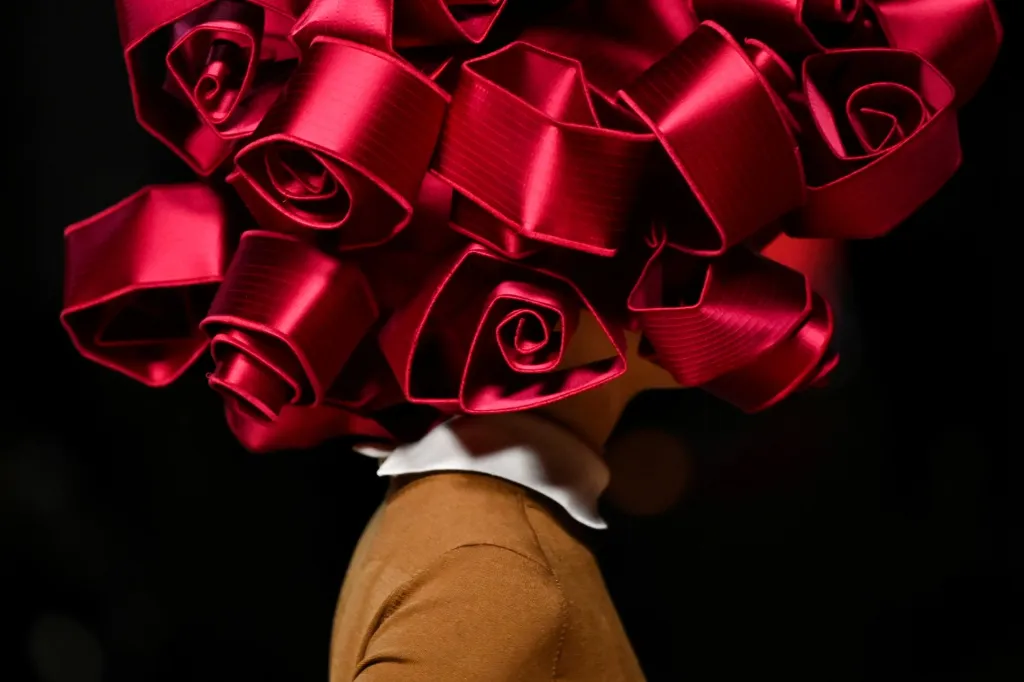 Módní kolekce Marca Jacobse se během přehlídky Fashion week v New Yorku zaměřila na svátek svatého Valentýna