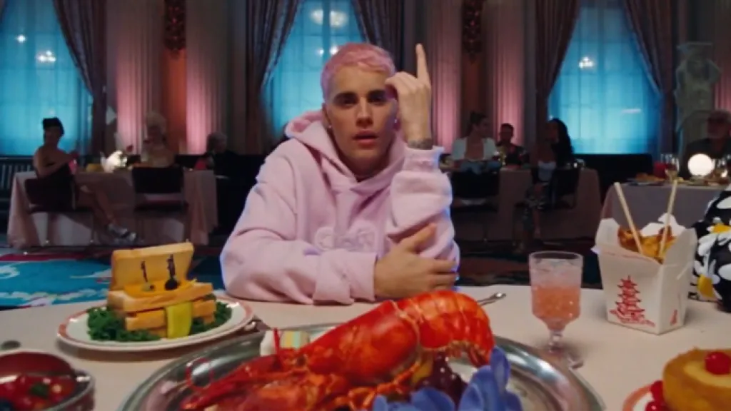 Justin Bieber v klipu Yummy