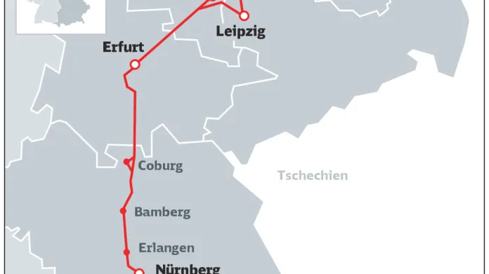 Soubor vysokorychlostních a modernizovaných tratí Berlín–Mnichov