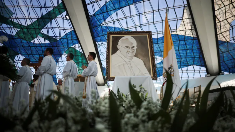 Mše za papeže Františka v Brazílii