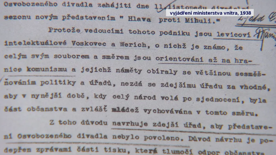 Zákaz hry Hlava proti Mihuli (1938)