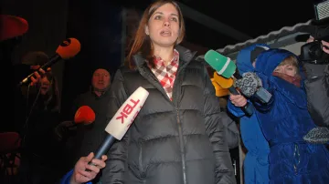 Naděžda Tolokonnikovová po propuštění