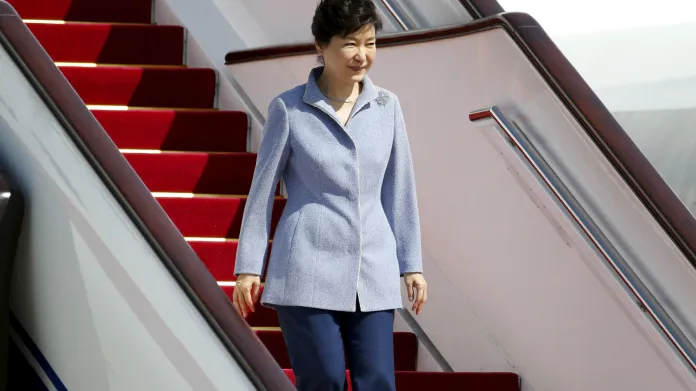 Jihokorejská prezidentka Pak Kun-hje