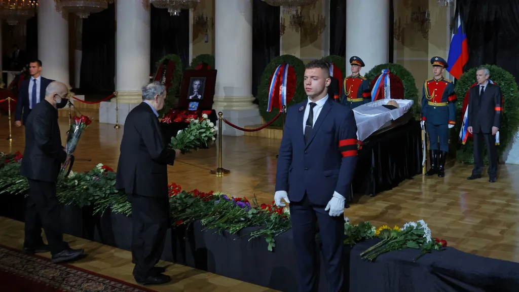 Poslední rozloučení s Michailem Gorbačovem