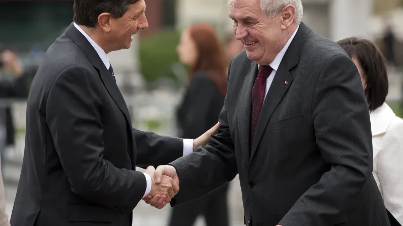 Miloš Zeman v Lublani