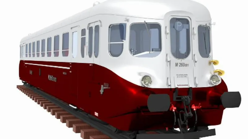 Vizualizace Stříbrného šípu