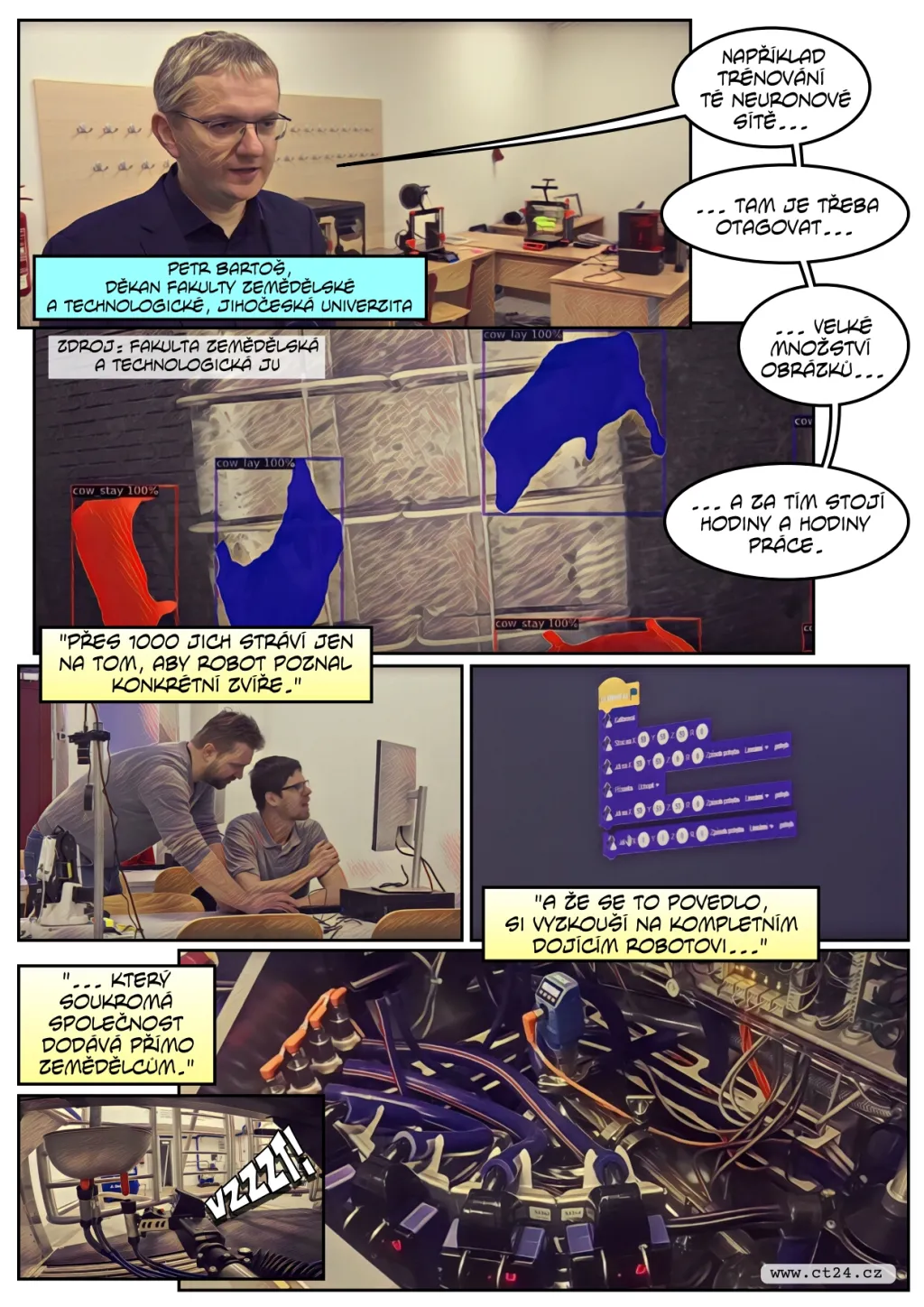 Roboti pomáhají v zemědělství