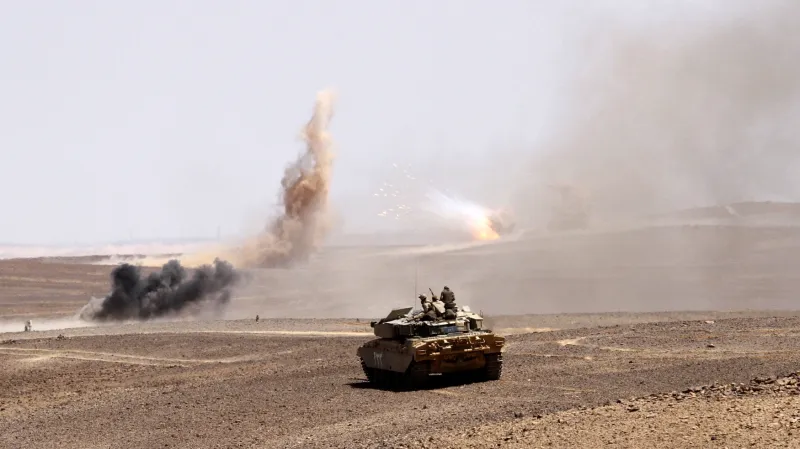 Americké cvičení v Jordánsku