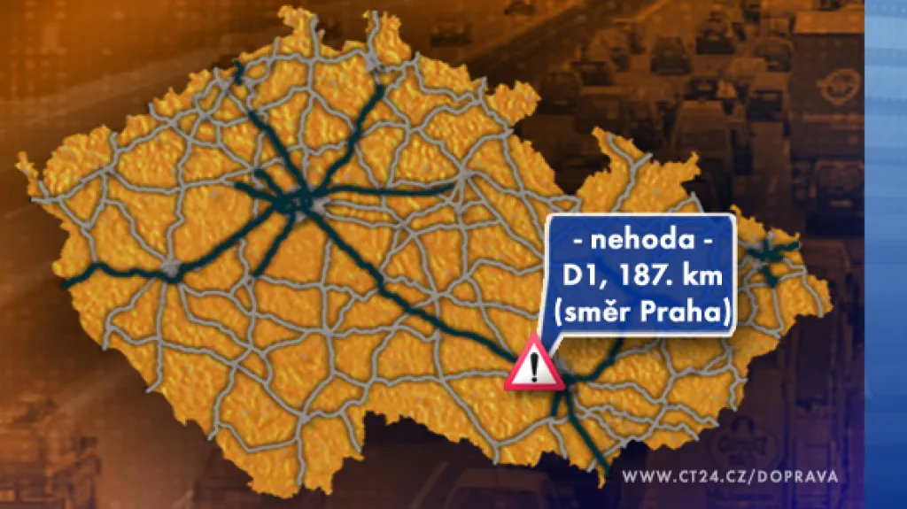 Dopravní situace ve středu 12. 11. 2008