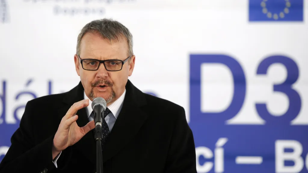 Ministr dopravy Dan Ťok (ANO)