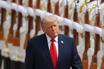 Trumpův projev na návštěvě Číny