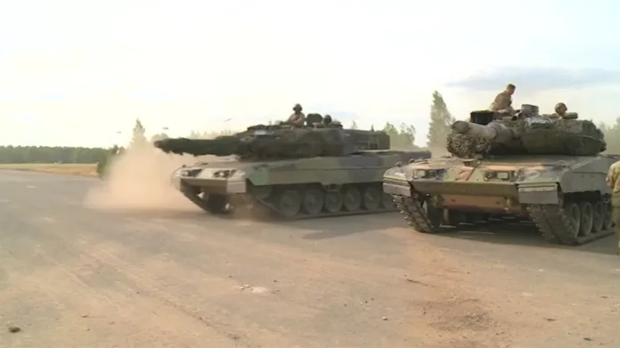 Německé tanky Leopard 2