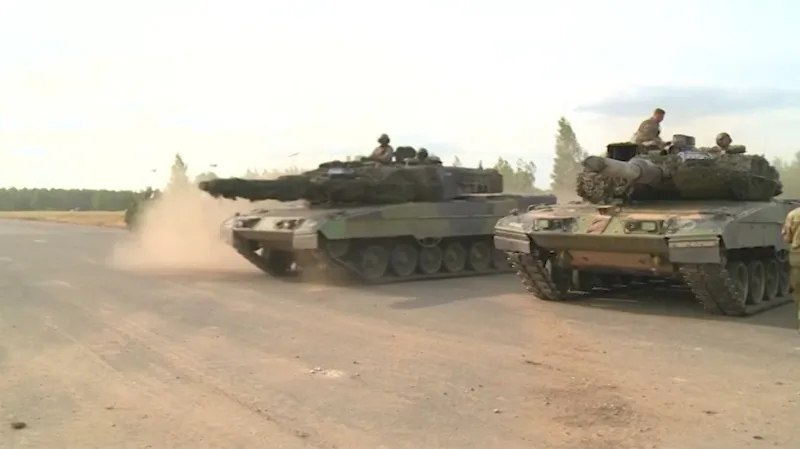 Německé tanky Leopard 2