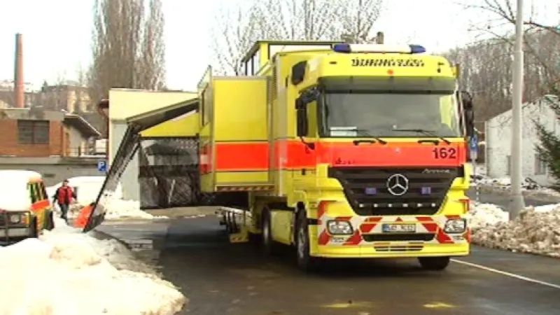 Záchranný kamion Golem