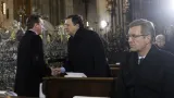 David Cameron, Jose Barroso a Christian Wulff