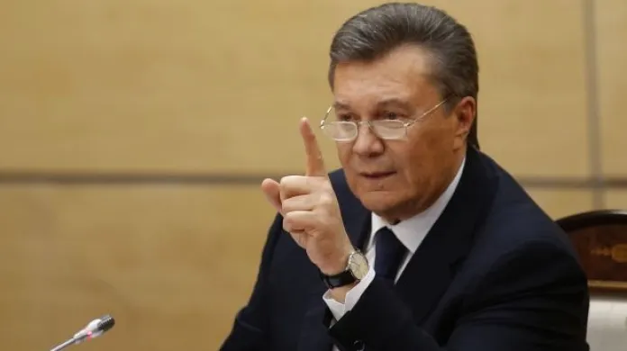 Reportáž: Janukovyč nabídl světu svůj pohled na situaci na Ukrajině