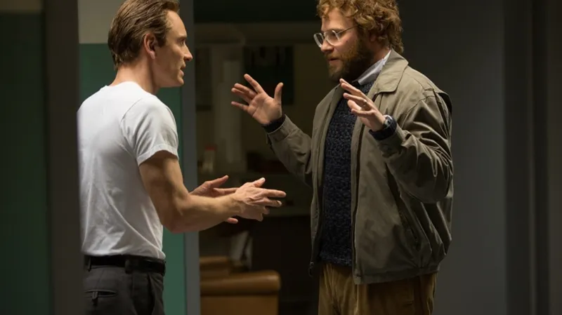 Michael Fassbender, Seth Rogen