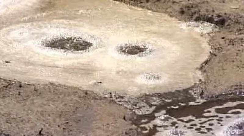 Bahenní sopky, nebo také mofety, jsou vývěry kysličníku uhličitého, hélia, radonu a dalších plynů z hlubin země.