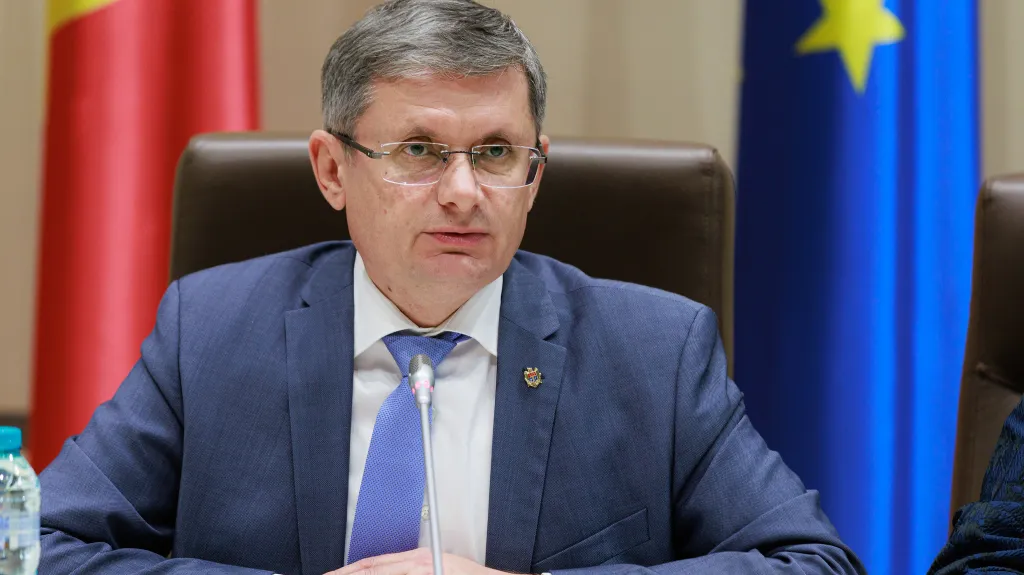 Předseda moldavského parlamentu Igor Grosu
