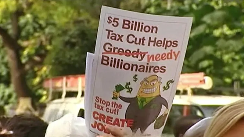 Protest na Wall Streetu