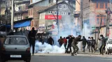 Demonstrace proti Charlie Hebdo v Kašmíru