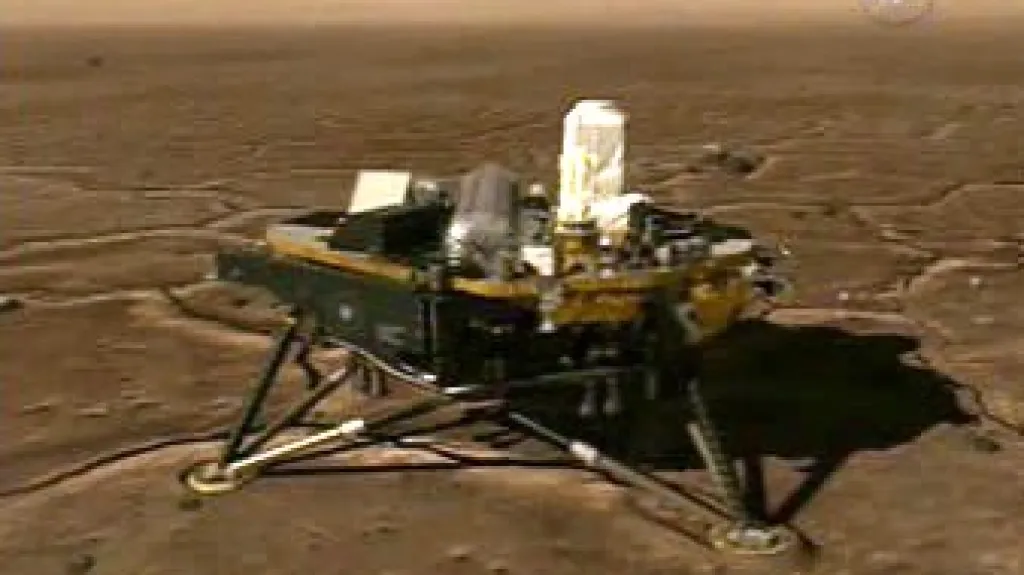 Sonda na povrchu Marsu