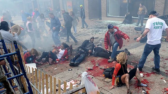 Bombový útok na maratonu v Bostonu