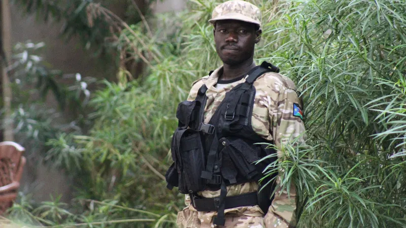 Jihosúdánský policista