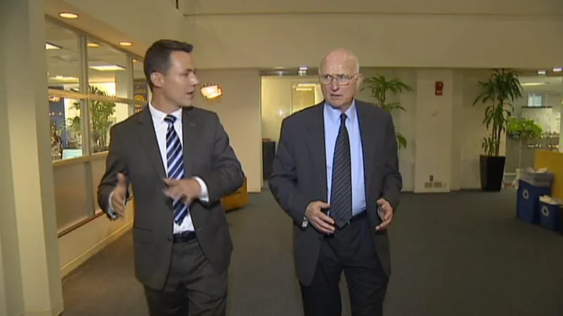 Zpravodaj ČT Martin Řezníček a Lawrence Korb