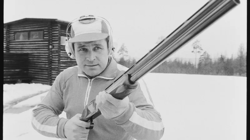 Olympijský vítěz a mistr Evropy Josef Panáček na snímku z roku 1977