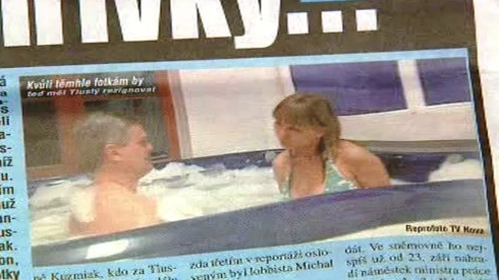 Vlastimil Tlustý ve vířivce