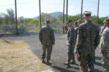 Američtí a kubánští generálové se setkali na základně Guantánamo